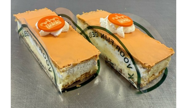 Oranje tompouce